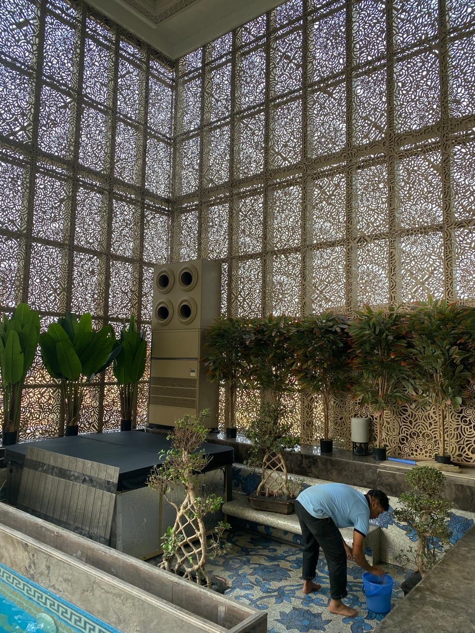 SS Laser Cut Facade
